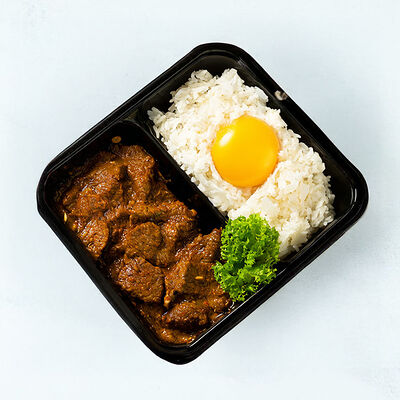 Бенто с говядиной Ренданг в Chicken Star по цене 3900 ₸