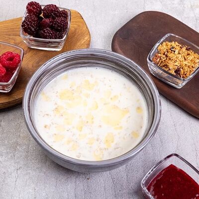 Каша овсяная на миндальном молоке в 801 по цене 380 ₽