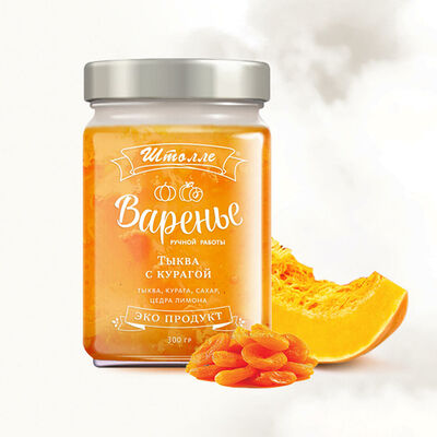 Варенье из тыквы с курагой в Штолле по цене 554 ₽