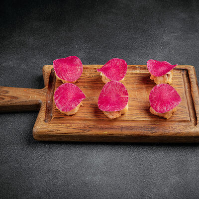 Креветки темпура, васаби, дайкон в Tehnikum по цене 820 ₽