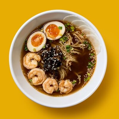 Шримп рамен в Slurp ramen bar по цене 490 ₽
