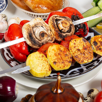 Овощи на мангале в Самарканд PLOVE CENTER по цене 250 ₽