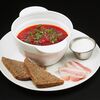 Борщ с пастрами из говядиныв Harats Pub по цене 518