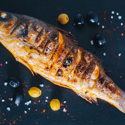 Сибас в Гучкофф грильбар по цене 1000 ₽