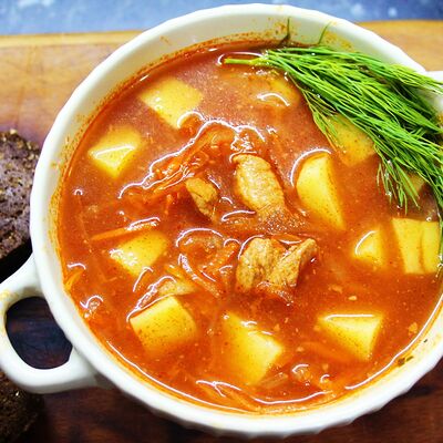 Борщ донской в Шницельная по цене 330 ₽