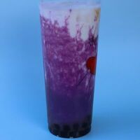 Матча фиолетовая в BubbleKat bubble tea