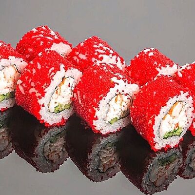 Калифорния с тигровой креветкой в Fish Roll по цене 1380 ₽