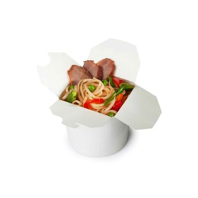 Лапша с свининой и овощами в Роллы Darom по цене 345 ₽