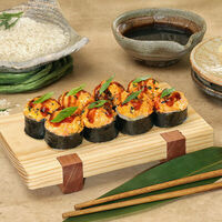 Ролл спайси краб в Pikapika