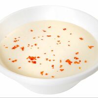 Крем-суп сливочный с баклажаном и сыром дорблю в Дамплинг Репаблик