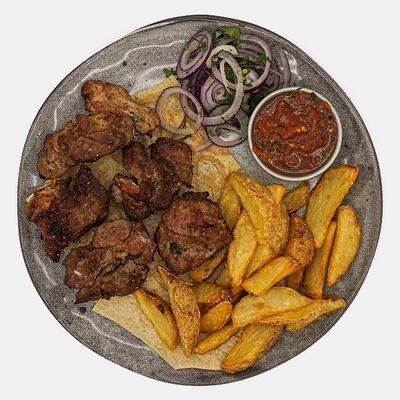 Шашлык свиной в OVERDOSE по цене 870 ₽