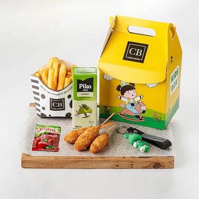 Kids Box Наггетсы на палочке в Coffee BOOM по цене 3300 ₸