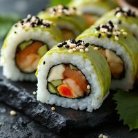 Зеленый дракон в Суши мастер