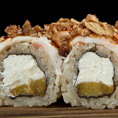 Креветка и ананас гриль, пеканв Полтора тигра по цене 830