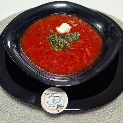 Борщ в Райский дворик по цене 220 ₽