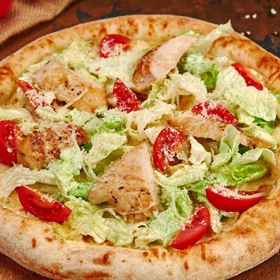 Пицца Цезарь (23 см) в Пицца, паста и баста по цене 399 ₽