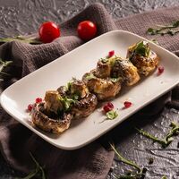 Шампиньоны на мангалев Голос