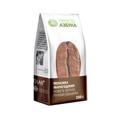 Кофе в зернах Арабика Мексика Марагоджип в Азбука Вкуса Экспресс Меню по цене 1090 ₽