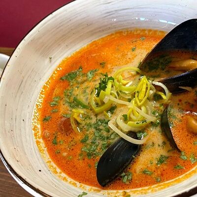 Суп Том ям в Veranda Shaffran Шафран по цене 590 ₽