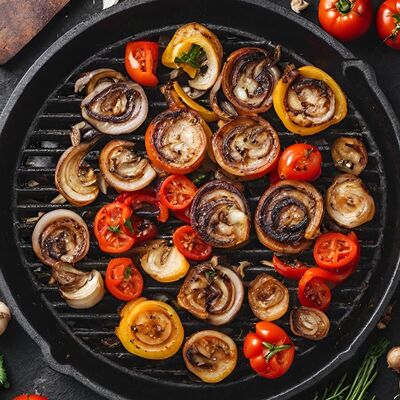 Овощи на мангале в Триумф по цене 250 ₽