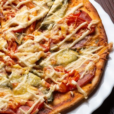 Пицца ветчиннаяв Ноев Ковчег по цене 700 ₽