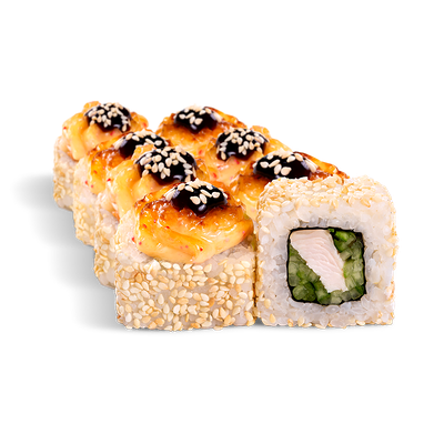 Ролл Белый тигр в Автоcуши Автопицца по цене 444 ₽