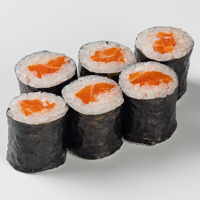 Мини-ролл лосось в ФишРис по цене 380 ₽