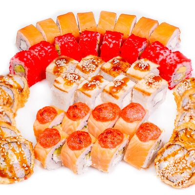 King сет в King Pizza& Sushi по цене 3180 ₽