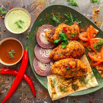 Шашлык из куриного филе в Шаурмаг по цене 460 ₽