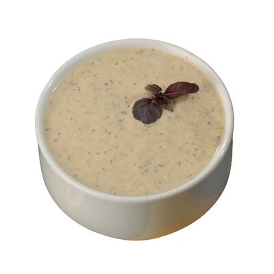 Грибной крем-суп с сухариками в Чебурекми по цене 290 ₽