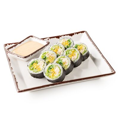 Корейский ролл кимпаб с креветкой в Menza по цене 485 ₽