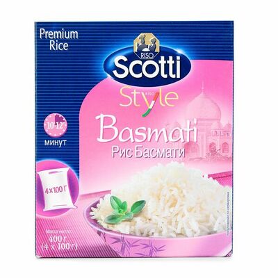 Рис Riso Scotti Басмати в пакетиках Италия в Азбука Вкуса Экспресс Меню по цене 214 ₽