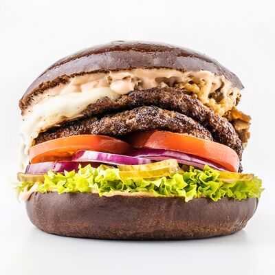 Бургер Грибной двойной в Black Star Burger по цене 790 ₽