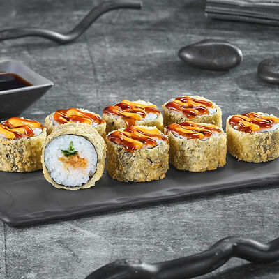 Ролл Терияки лайт темпура (мини) в Суши Мастер по цене 359 ₽