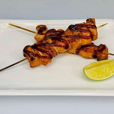 Шашлычки из лосося в Суши NEW Пицца по цене 505 ₽