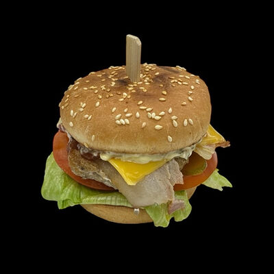 Мини-бургер с беконом в Kaikan по цене 400 ₽