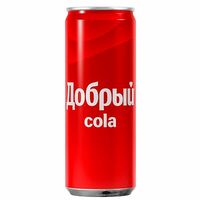 Добрый Кола в жестяной банкев САБ Сэндвич