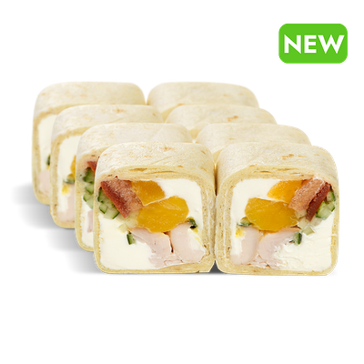 Ролл В тортилье с курицей и манго в Автоcуши Автопицца по цене 513 ₽