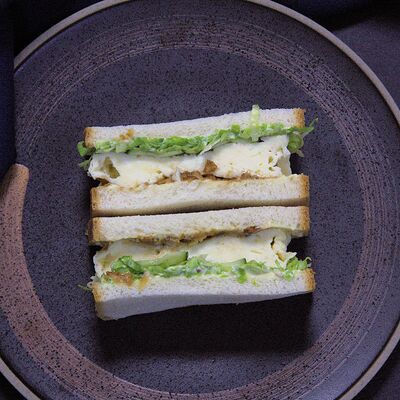 Японский сэндвич Тамаго Сандо в KOMIX FOOD по цене 460 ₽