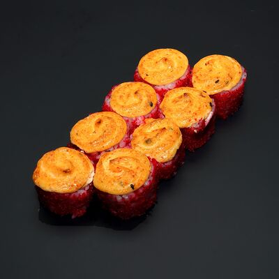 Запеченный ролл с крабом (острый) в Total Sushi по цене 550 ₽