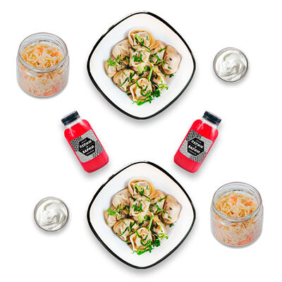 Комбо обед couple в Лепим и варим по цене 2499 ₽