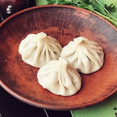 3 хинкали из баранины в Дети Лейтенанта Шмидта по цене 330 ₽