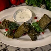 Долма с бараниной в Мзиани