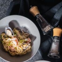 Феттуччине ди Маре в Tre/Quarti