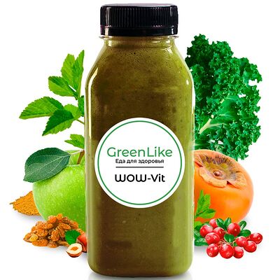 Смузи Wow-Vit в Green like по цене 350 ₽