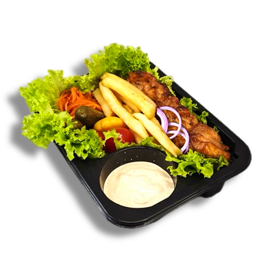 Шашлык филе куриное (ланч бокс) Маленький в BBQ по цене 529 ₽