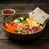 Шаурма бокс с курицей в Лаваш36