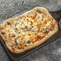 Пиццетта с грибным жюльеном в Кухня По Соседству