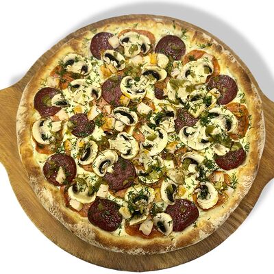 Пицца мужской характер в Кебабз по цене 850 ₽