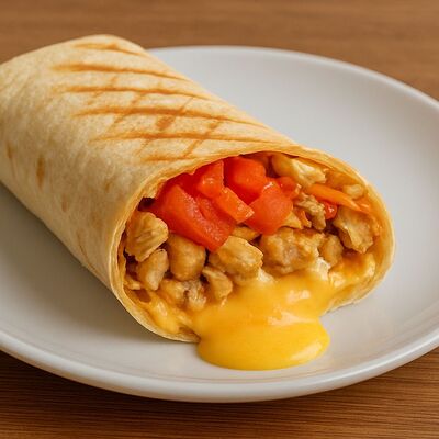 Сырная в Уголок Вкуса шаурма в кляре по цене 399 ₽